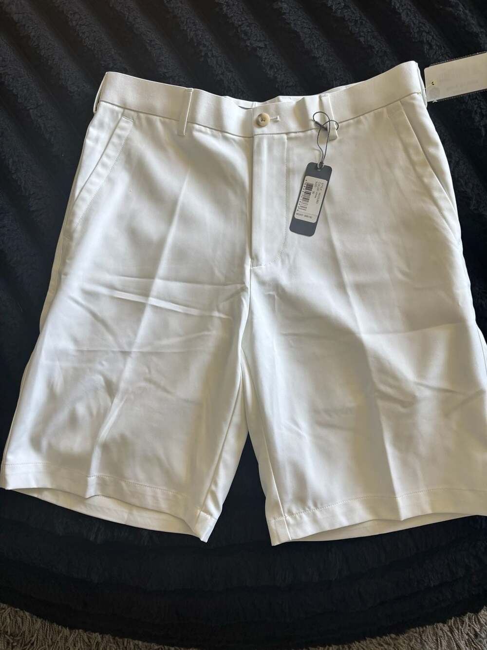 Peter Millar Crown Sport Salem Performance Shorts White USC Trojans Logo